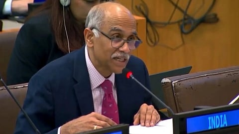 India's Permanent Representative to the UN, Ambassador Harish Parvathaneni
