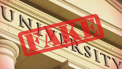 Fake university