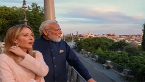 Meloni hosts dinner for PM Modi ahead of bilateral talks in Rome