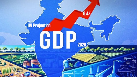 UN cuts India's 2026 GDP forecast to 6.4%