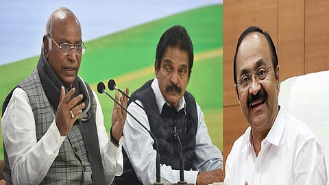 Kerala CM meets Kharge, Venugopal in Delhi