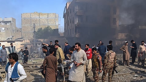 Twenty killed, 70 injured in blast targeting shuttle train in Pakistan's Balochistan