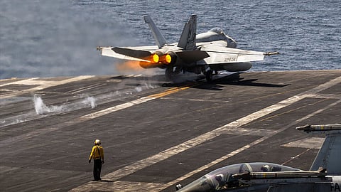 US military says it carried out 'self-defence' strikes in Iran
