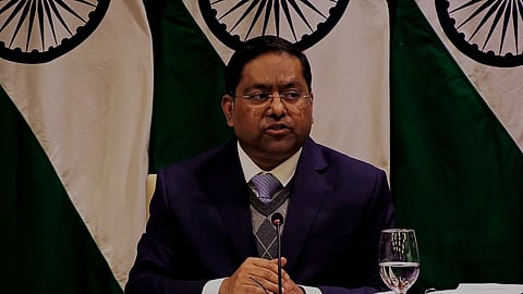 External Affairs Ministry spokesperson Randhir Jaiswal