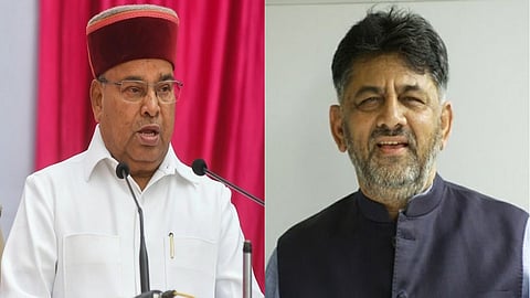 Shivakumar meets Karnataka Guv ahead of CLP meeting