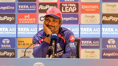 Rajasthan Royals head coach Kumar Sangakkara.