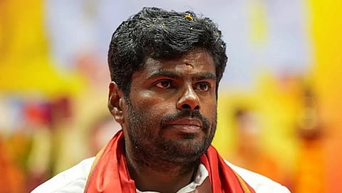 Former Tamil Nadu BJP president K Annamalai