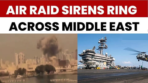 Iranian missiles, drones head for Gulf neighbours
