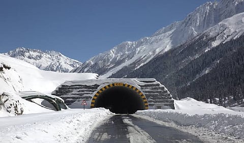 Landmark achievement in Zojila tunnel; blast breaks through last 2.5 metre