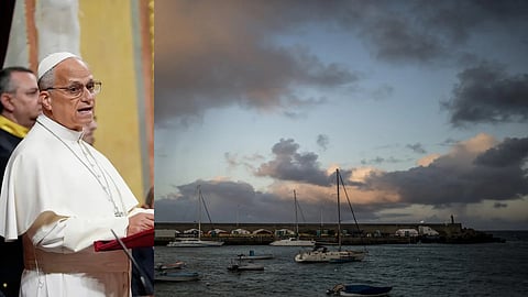 Pope visiting 'dock of shame' in Canary Islands where migrants slept in squalor