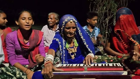 Renowned Mand folk singer Gavri Devi