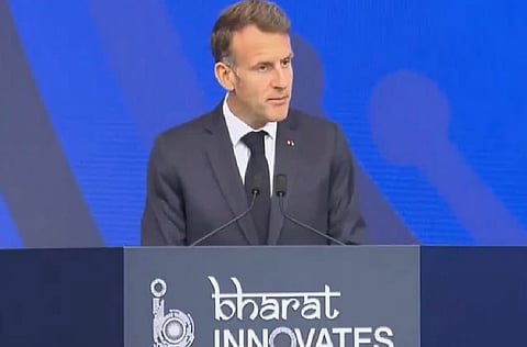 India is country of innovation, says France President Macron at Bharat Innovates event