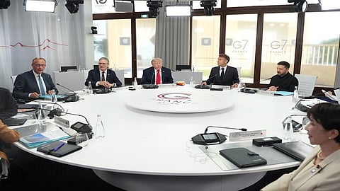 G7 leaders open summit talks on Ukraine, Middle East conflicts