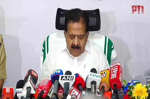 Kerala Home Minister Ramesh Chennithala