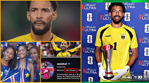 Cape Verde''s Vozinha becomes an Instagram sensation thanks to his saves and a streamer''s push