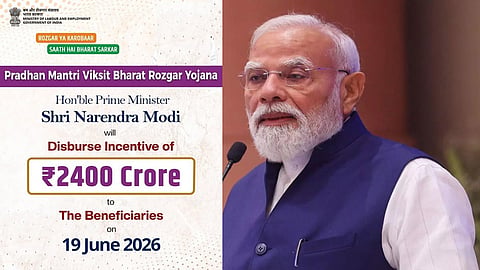 Modi to disburse Rs 2,400 cr under PM-VBRY on Friday