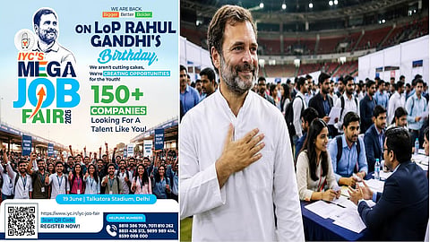 Thousands attend Youth Congress job fair on Rahul Gandhi's 56th birthday