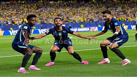 Matheus Cunha scores 2 goals as Brazil eliminates Haiti from World Cup with 3-0 win