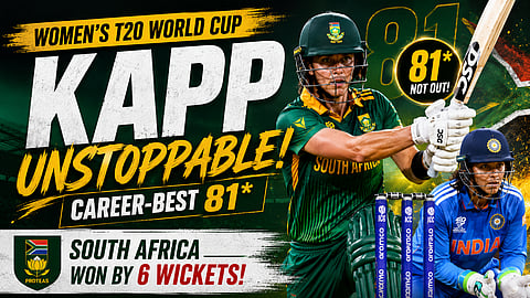 South Africa won with five balls to spare, making 161 for four in 19.1 overs.