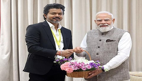PM Modi greets Tamil Nadu CM Vijay on birthday
