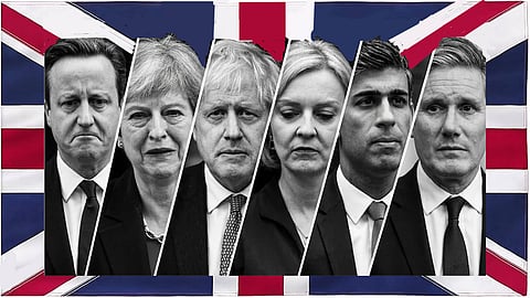 Political turmoil 10 years on from Brexit sees UK prepare for its seventh PM