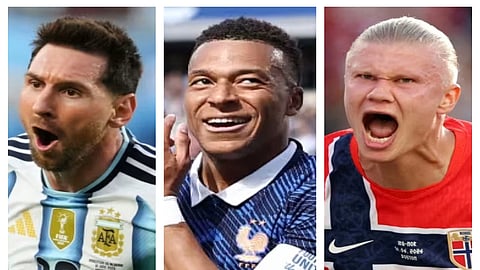Lionel Messi, Kylian Mbappe and Erling Haaland dazzle on same day