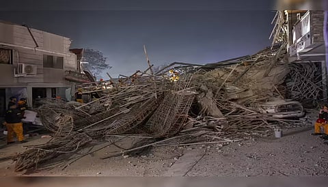 Under-construction warehouse collapses in west Kolkata, several feared trapped