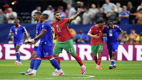 Soufiane Rahimi, Gessime Yassine help Morocco rally to beat Haiti 4-2 at World Cup