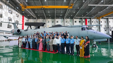 A ceremony marking the Final Operational Clearance (FOC) of the indigenously developed NETRA Airborne Early Warning and Control (AEW&C) system, in Bengaluru, Karnataka, Thursday, June 25, 2026.