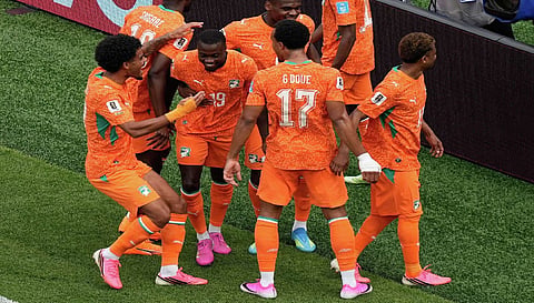 Ivory Coast in World Cup knockout round for 1st time as Pepe scores twice in 2-0 win over Curacao