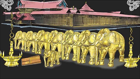 Kerala HC orders probe into originality of gold in Ettumannur temple's elephant artefacts