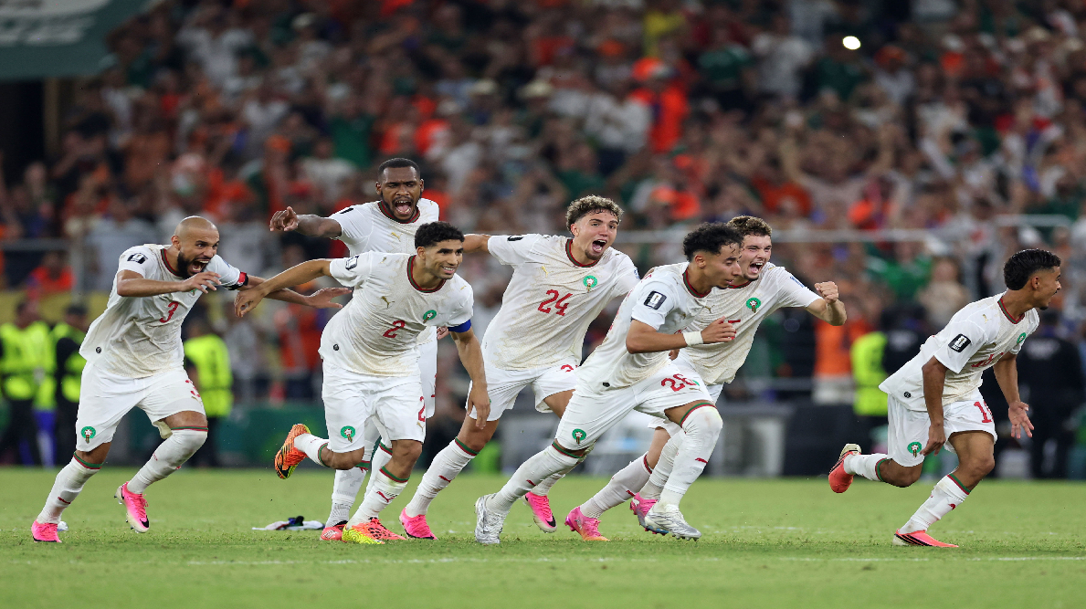 Saibari''s shootout winner sends Morocco past the Netherlands, earliest World Cup exit for the Dutch