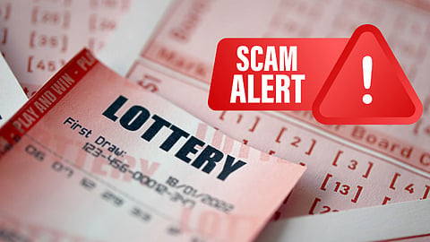 Lottery scam alert