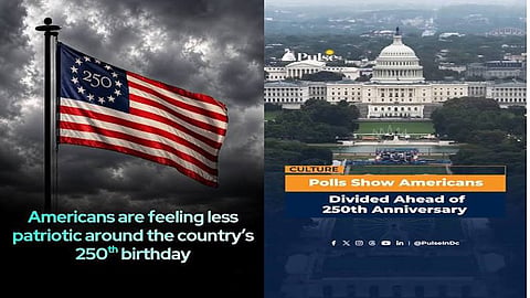 Americans step out for their nation's 250th in proud moment sown with division, doubt
