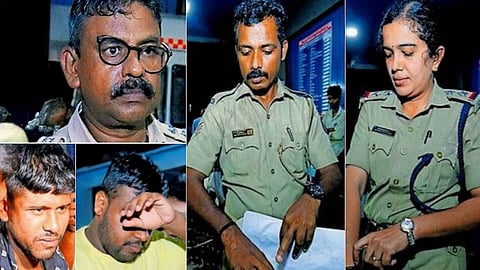 Armed forces member, three others held for assaulting police