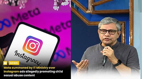 Instagram ads promoting child sexual abuse material
