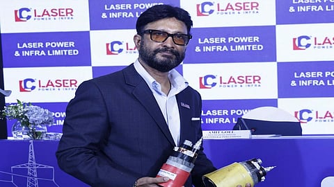 Deepak Goel CMD Laser Power & Infra Ltd.