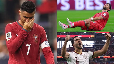 Mikel Merino''s late goal sends Spain to quarterfinals and ends Cristiano Ronaldo''''s World Cup career