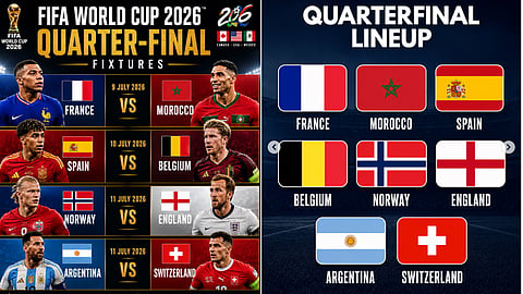 World Cup quarterfinals feature soccer powerhouses from Argentina to France
