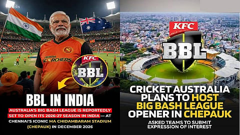 'Big Bash' at Chepauk highlight in India-Australia Sports Collaboration