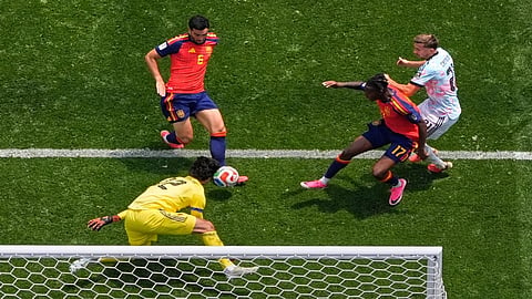 Mikel Merino stars again as Spain edges Belgium 2-1 in World Cup quarterfinals