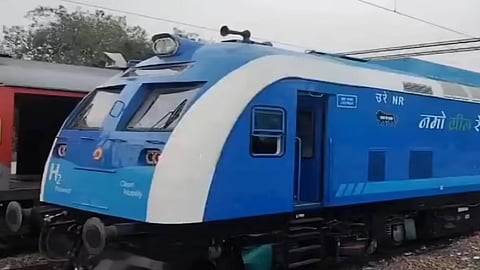 PM Modi to flag off India's first hydrogen train on Friday