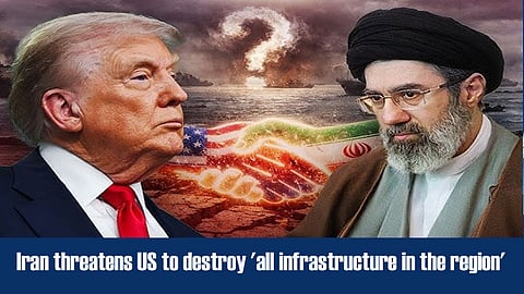 To destroy 'all infrastructure in region' as US strikes intensify