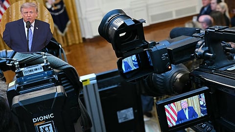 US TV networks struggle to find right balance for Trump speech