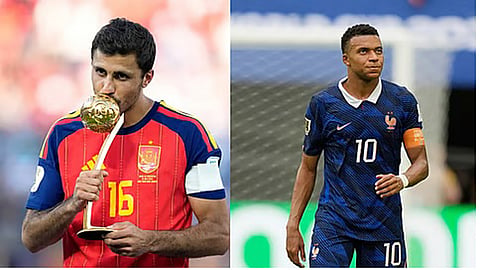 Mbappe wins Golden Boot and Rodri wins Golden Ball