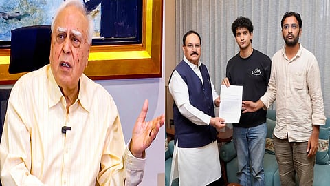Sibal slams minister's 'proposal for talks came from protestors' remark