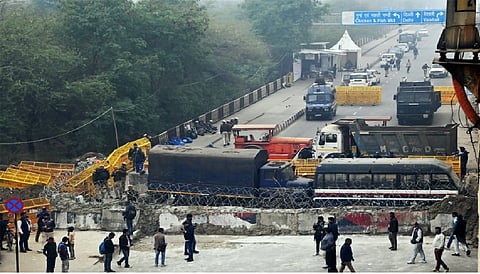 Haryana Police seal Shambhu border point as farmers head for Mahapanchayat in Delhi