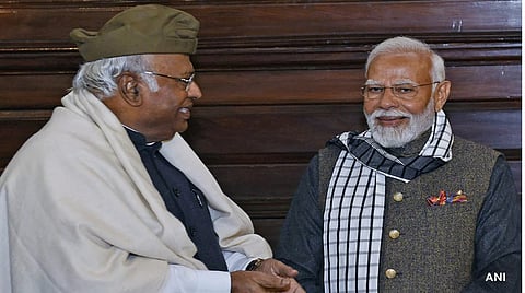 PM Modi extends birthday greetings to Congress president Mallikarjun Kharge