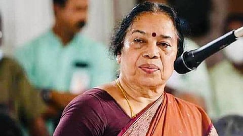 Senior CPI(M) leader P K Sreemathi to move police over fake pension claim
