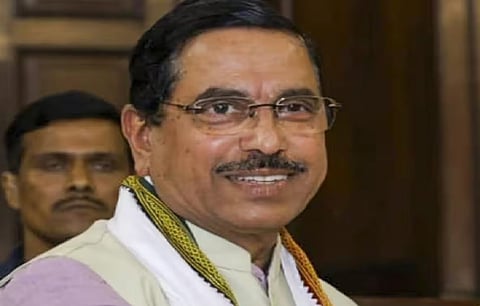 Prahlad Joshi takes charge as education minister